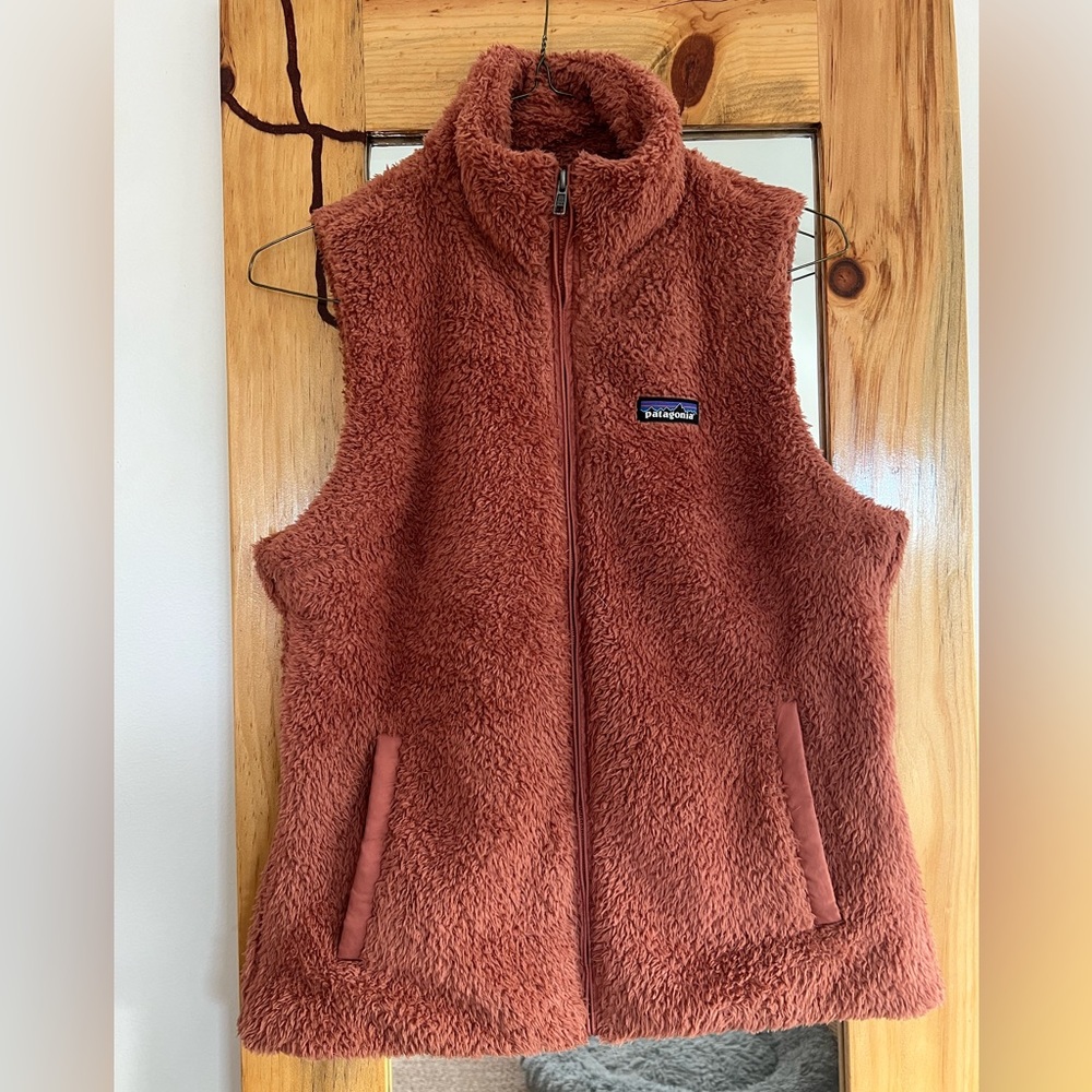 Patagonia Los Gatos Fleece Vest, size large